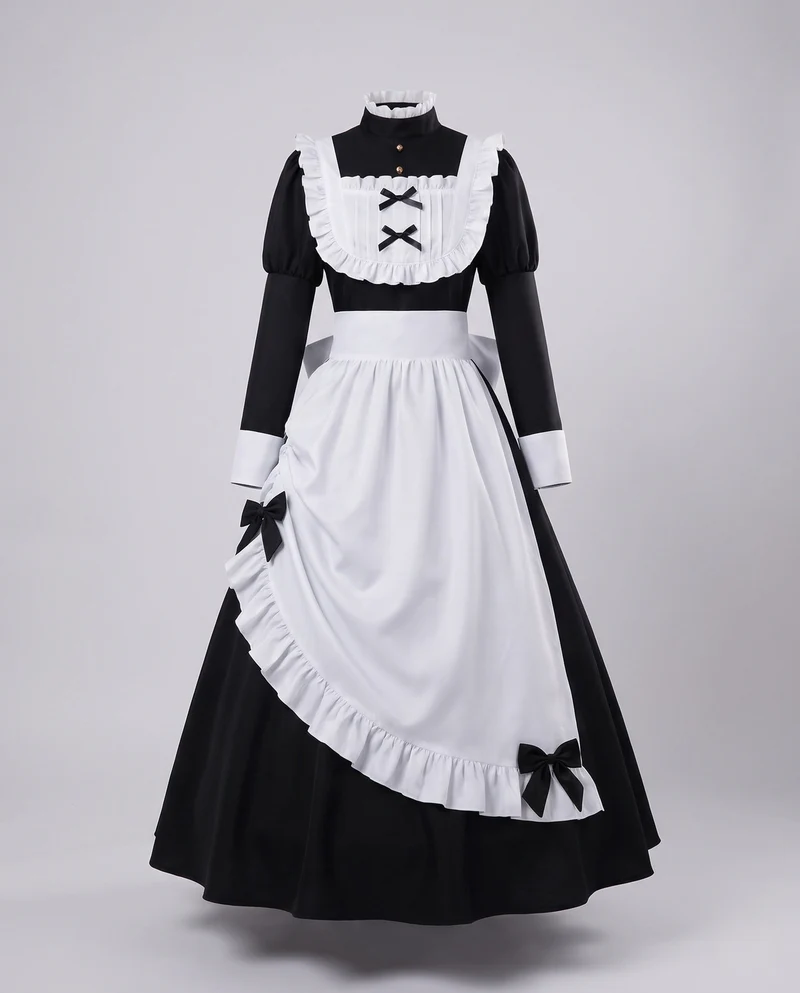 Damen Elegantes Kostümkleid mit Spitzen- und Rüschendetails Nord Taschen
