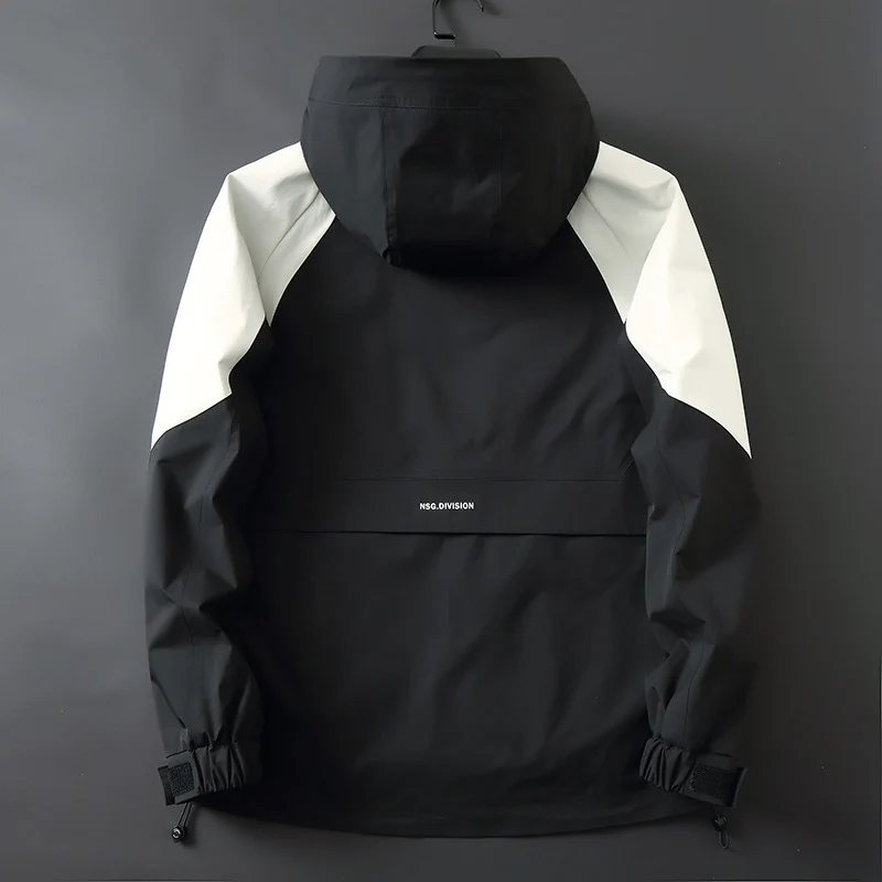 Herren Technische Softshell-Parka mit Kapuze, wasserabweisend und funktionalen Utility-Taschen Nord Taschen