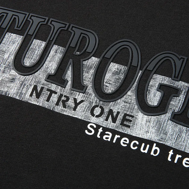 Herren Sweatshirt mit Rundhals, geradem Schnitt und modernem Logoprint Nord Taschen