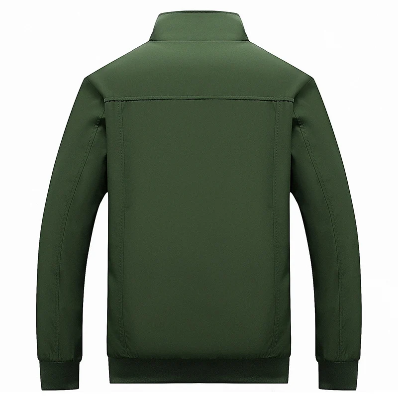 Herren Bomberjacke im Aviator-Microfiber-Look mit Ärmeltasche und gerippten Abschlüssen Nord Taschen