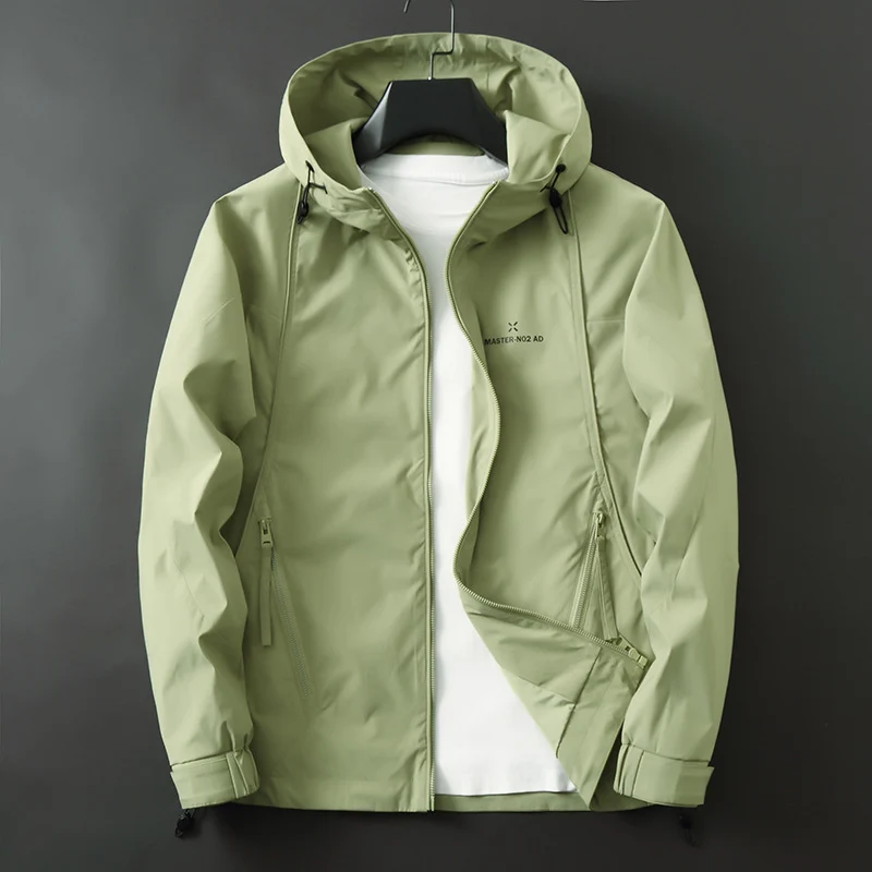 Herren Leichte wasserabweisende Softshell-Outdoorjacke mit Kapuze, versiegelten Nähten und Reißverschlusstaschen Nord Taschen