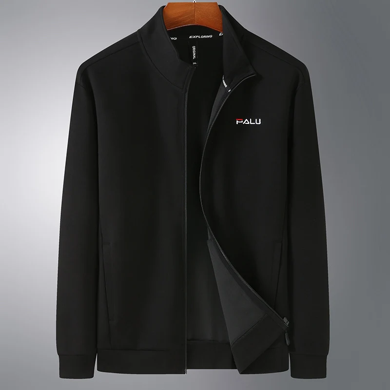 Herren Softshell-Trainingsjacke mit Stehkragen und durchgehendem Reißverschluss Nord Taschen