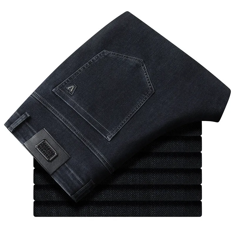 Damen Hochtaillierte Slim-Ankle-Jeans mit elastischem Bund und dezenter Used‑Waschung Nord Taschen