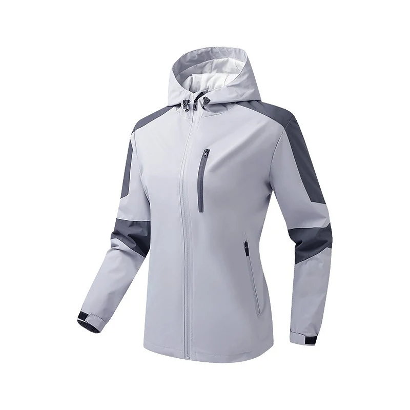 Herren Atmungsaktive Softshell‑Hardshell‑Hybridjacke mit Kapuze und wasserdichten Reißverschlusstaschen Nord Taschen