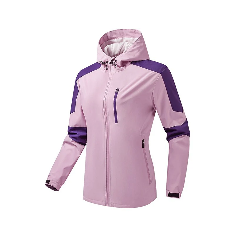 Herren Atmungsaktive Softshell‑Hardshell‑Hybridjacke mit Kapuze und wasserdichten Reißverschlusstaschen Nord Taschen