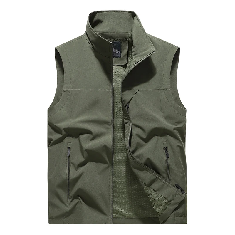 Herren Softshell-Outdoorweste mit winddichter Mikrofaserschale, Mesh-Innenfutter und Reißverschlusstaschen Nord Taschen