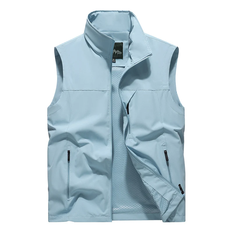 Herren Softshell-Outdoorweste mit winddichter Mikrofaserschale, Mesh-Innenfutter und Reißverschlusstaschen Nord Taschen