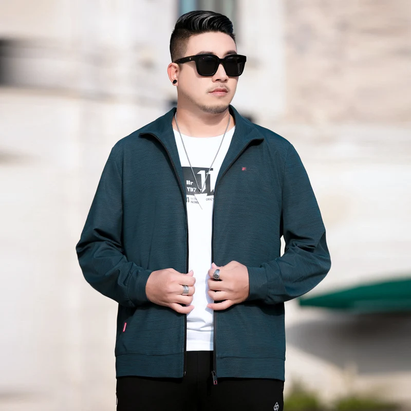 Herren Leichte Freizeitjacke mit Reißverschluss und Stehkragen Nord Taschen
