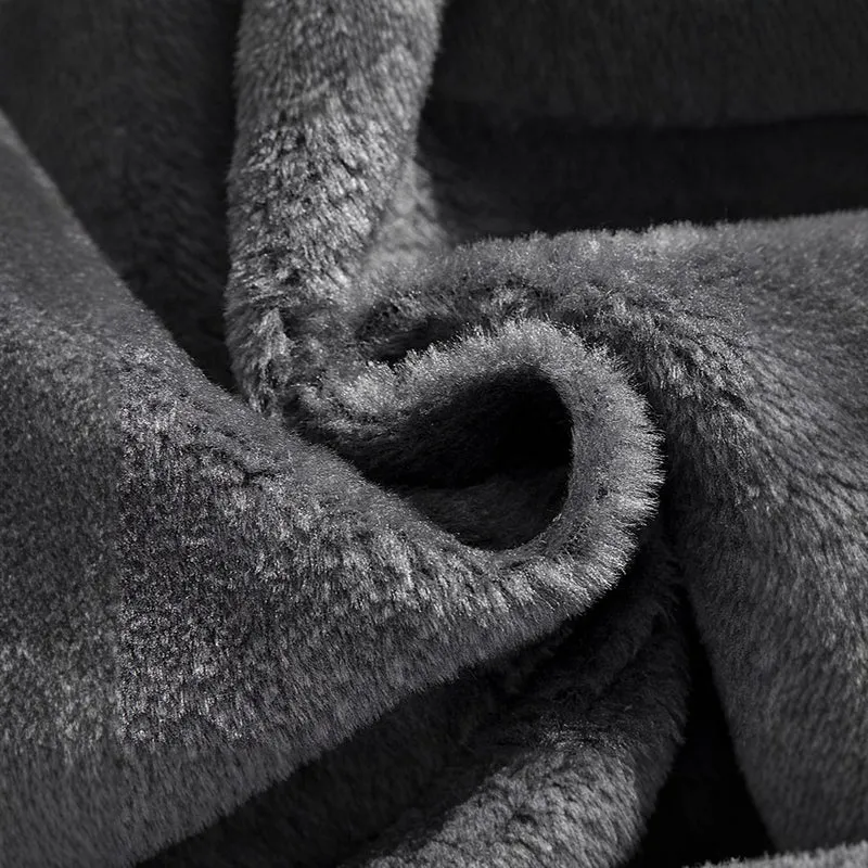 Herren Wind- und Wasserabweisende Kapuzenjacke mit Teddyfleece-Innenfutter und Reißverschlusstaschen Nord Taschen
