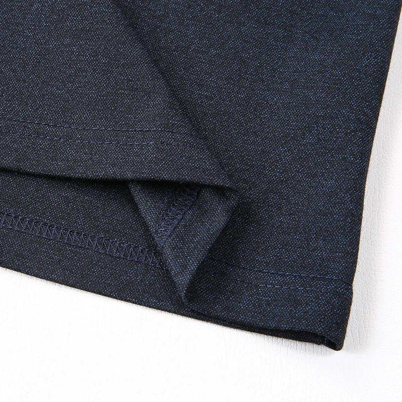 Herren Langarm-Poloshirt mit Kragen, Knopfleiste und feiner Struktur Nord Taschen