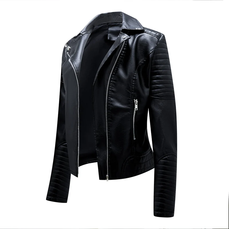 Elegante Lederjacke für Frauen - Arvani