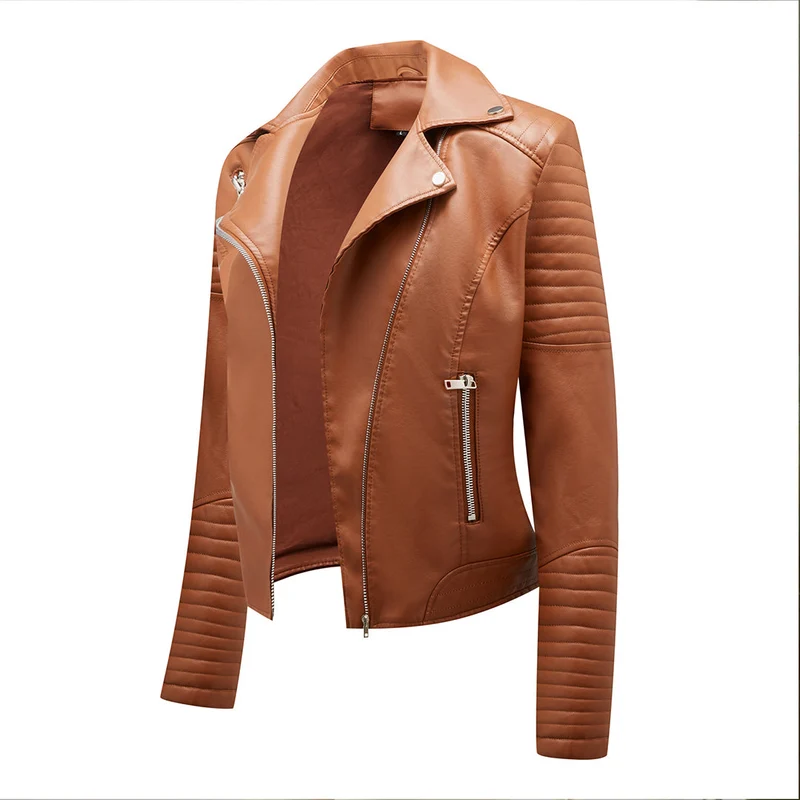 Elegante Lederjacke für Frauen - Arvani