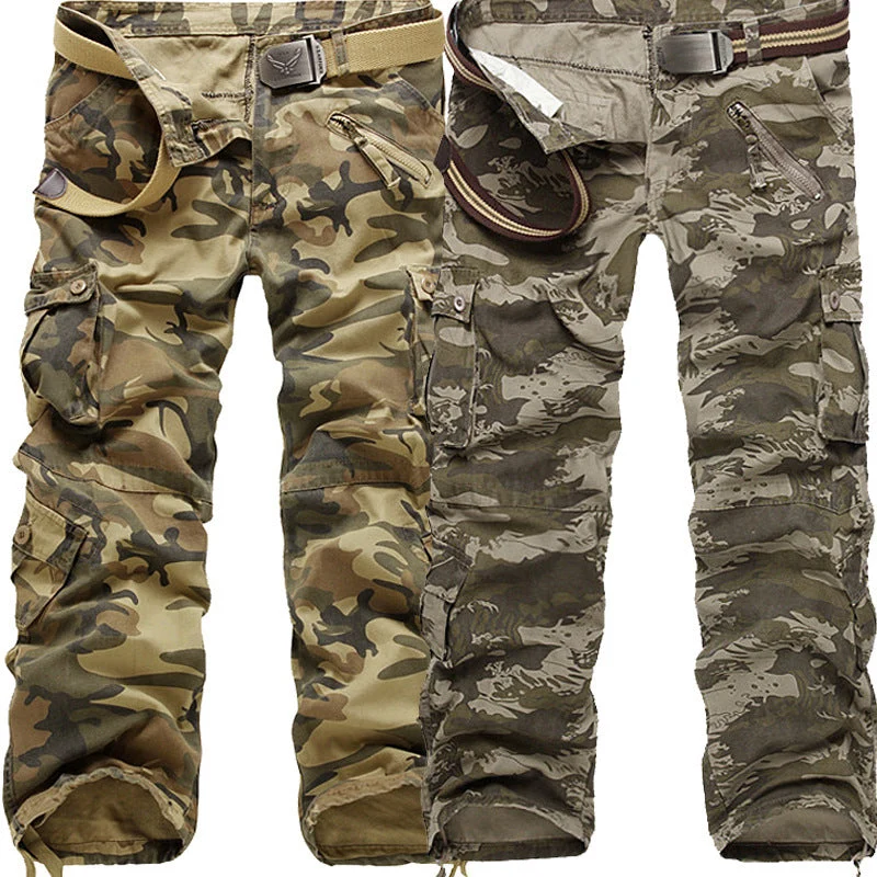 Herren Cargo-Hose mit elastischem Bund und vielseitigen Taschen - Vittorelli