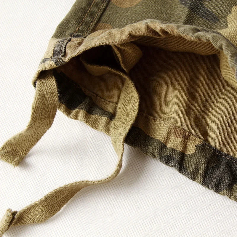 Herren Cargo-Hose mit elastischem Bund und vielseitigen Taschen - Vittorelli