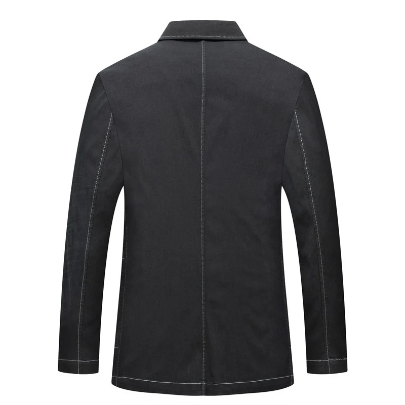 Herren Sakko im Casual‑Look mit Kontrastnähten und aufgesetzten Taschen Nord Taschen