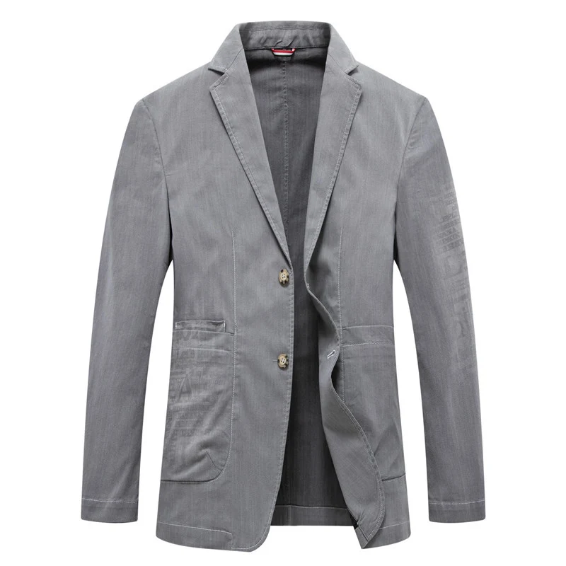 Herren Sakko im Casual‑Look mit Kontrastnähten und aufgesetzten Taschen Nord Taschen