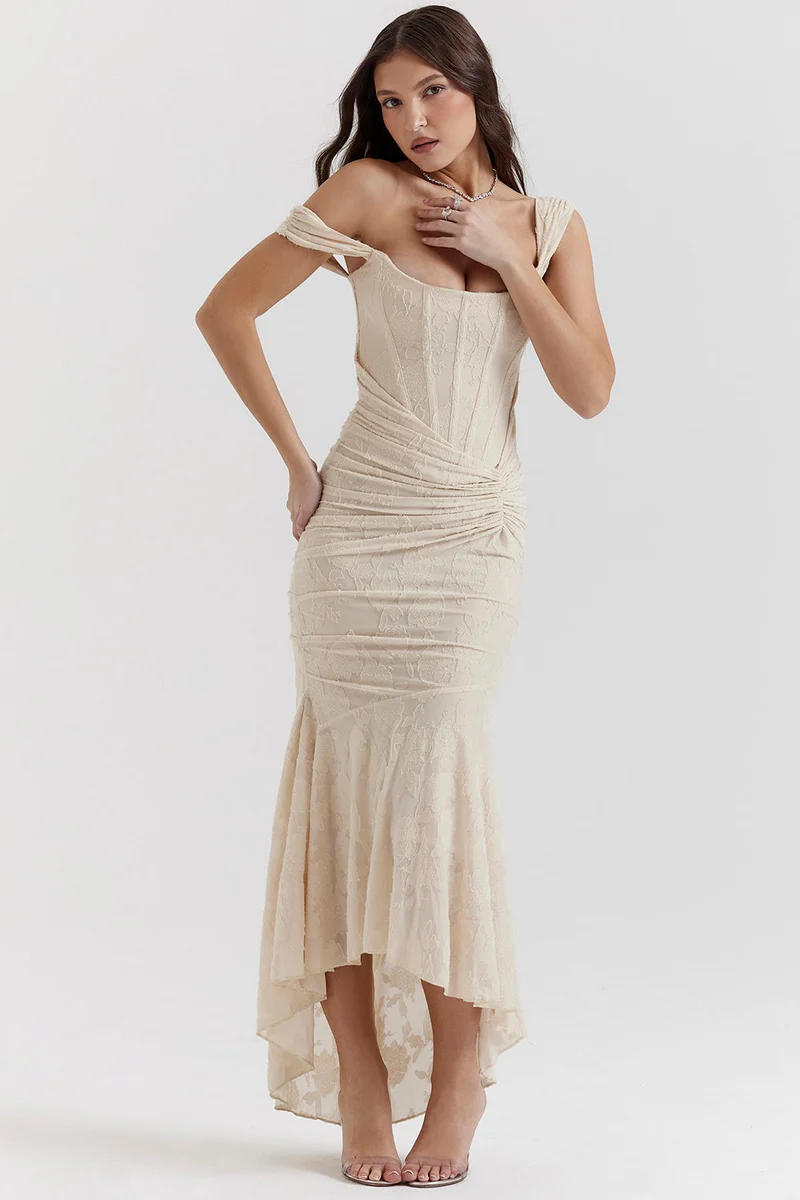 Elegantes Taillenkleid Avellé