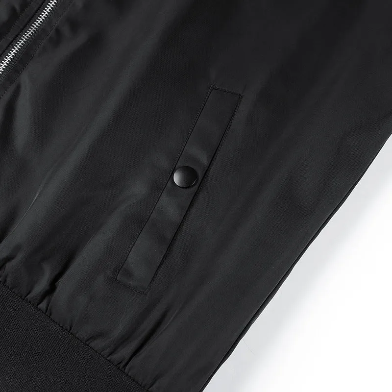 Herren Urban-Bomberjacke mit integriertem Kapuzenlayer, kontrastiertem Thermofutter und Ärmeltasche Nord Taschen