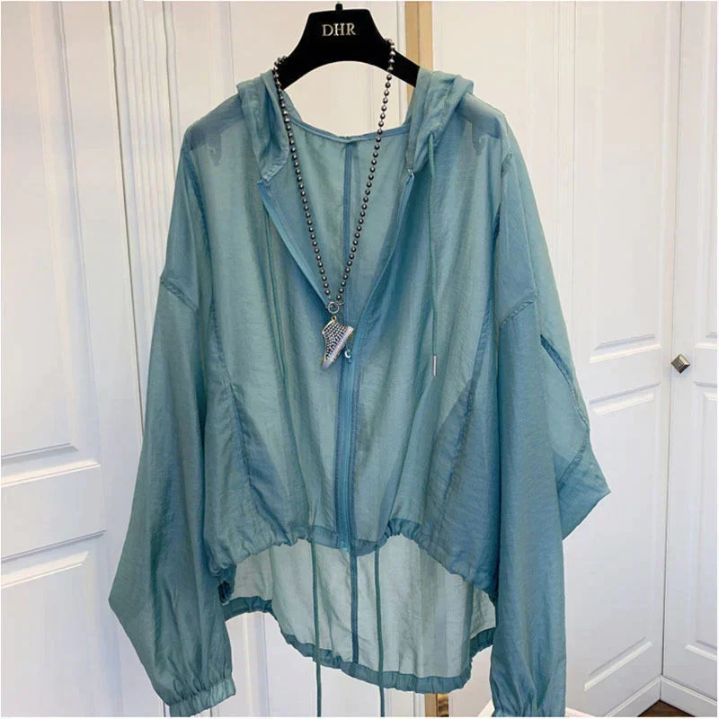 Durchsichtige Jacke