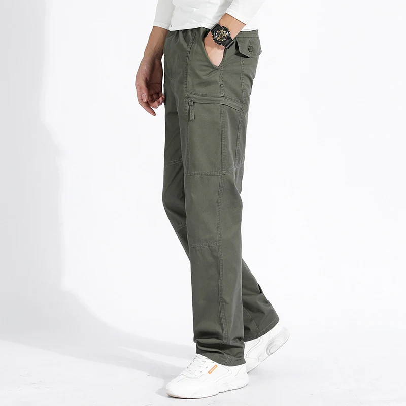 Damen Cargo-Hose mit elastischem Bund, verstärkten Nähten und multifunktionalen Taschen Nord Taschen
