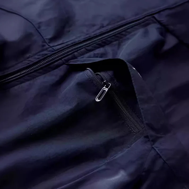 Herren Ultraleichte Outdoor-Utility-Weste mit Mesh‑Futter, Windschutzkragen und Kordelzug Nord Taschen