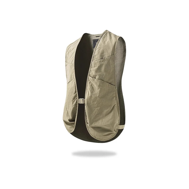 Herren Ultraleichte Multifunktionale Fotografen-Utility-Weste mit Mesh‑Rücken und Frontsteckschnalle Nord Taschen