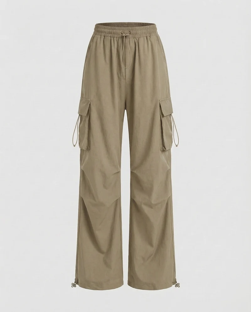Damen Workwear-Cargohose Kordeltaille - Vittorelli