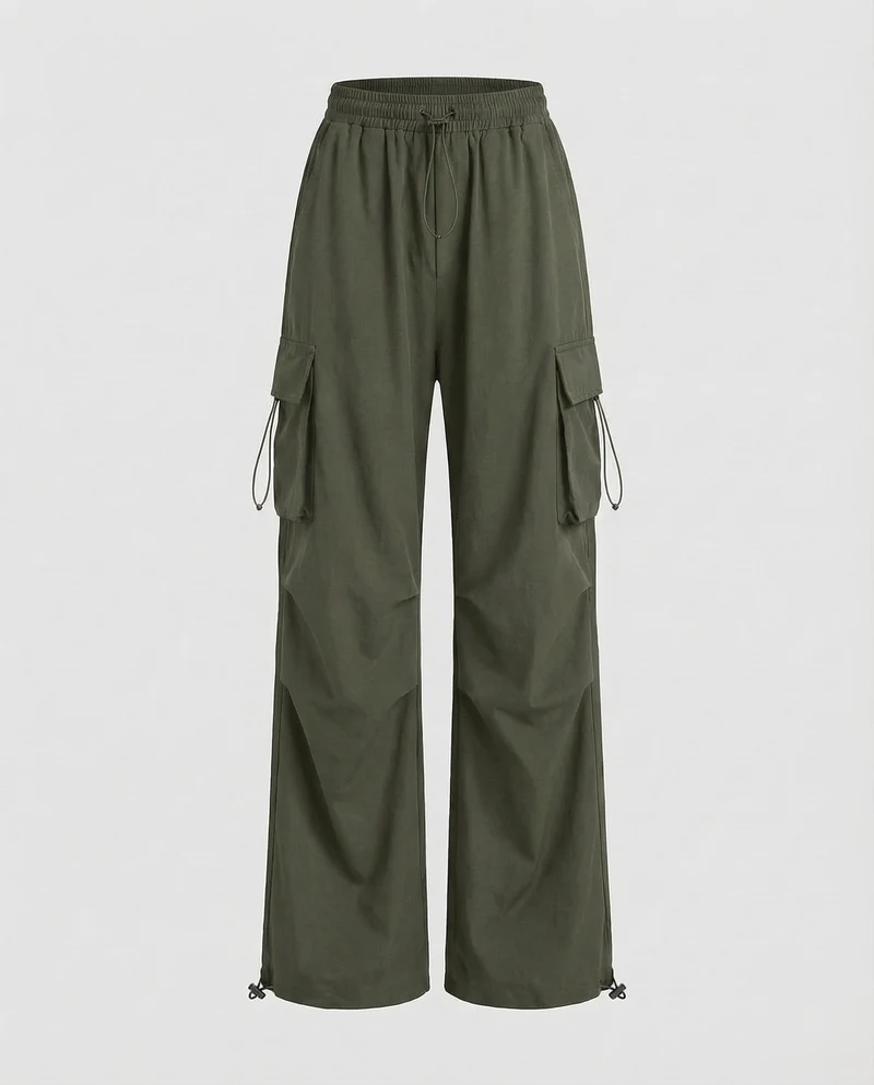 Damen Workwear-Cargohose Kordeltaille - Vittorelli