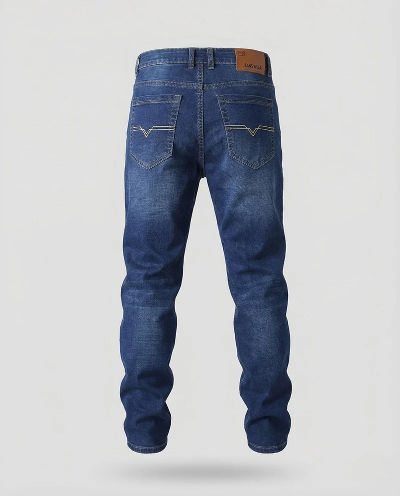 Herren Jeans Five Pocket Washed