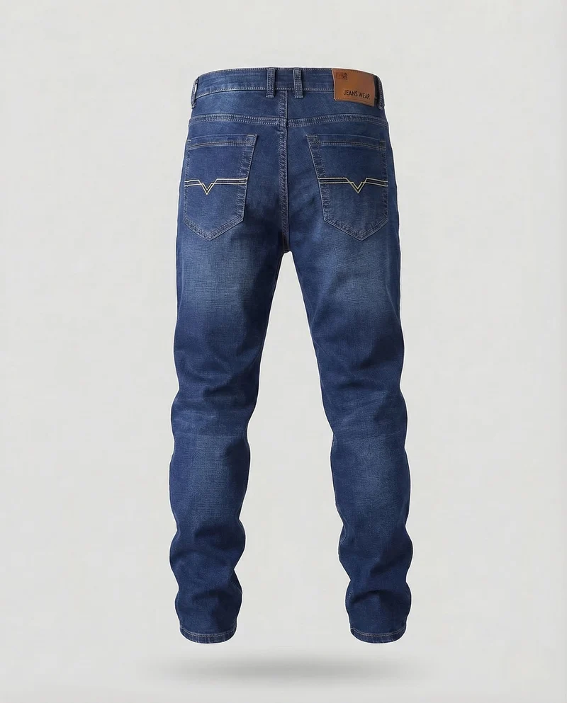 Herren Jeans Five Pocket Washed