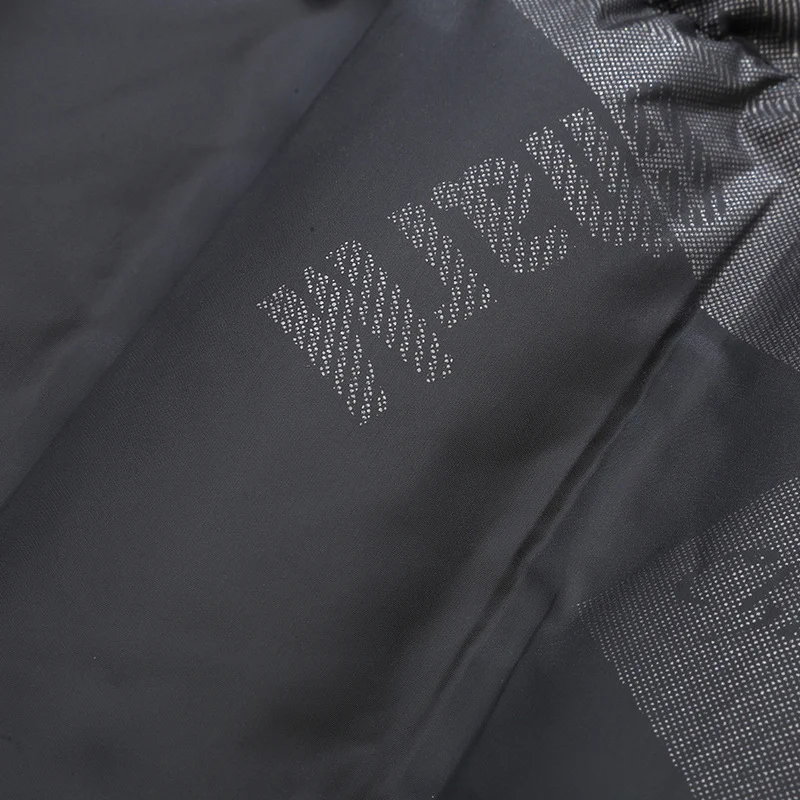 Herren Wasserabweisender Kapuzenparka mit minimalistischem Design und verdecktem Reißverschluss Nord Taschen