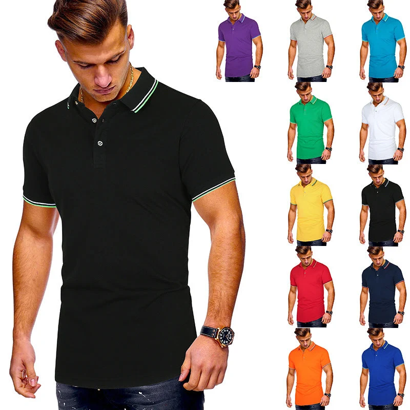 Herren Poloshirt mit modernen Akzenten
