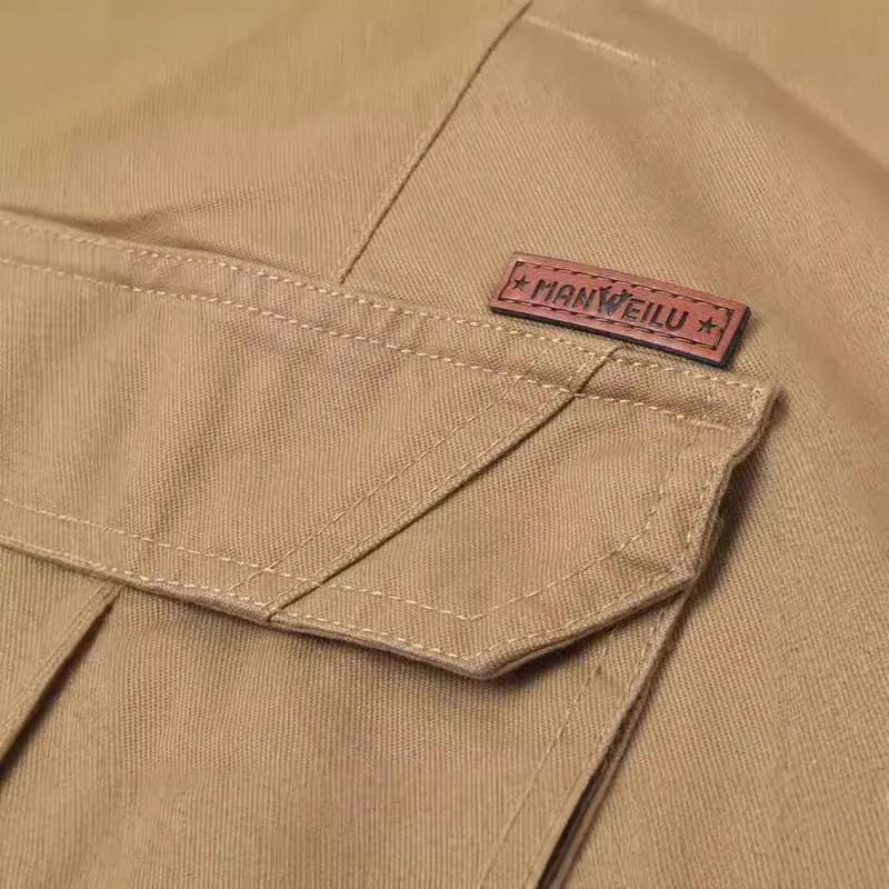 Herren Cargohose im Slim-Straight Schnitt mit Mehrfach‑Taschen und verstärkten Knien Nord Taschen