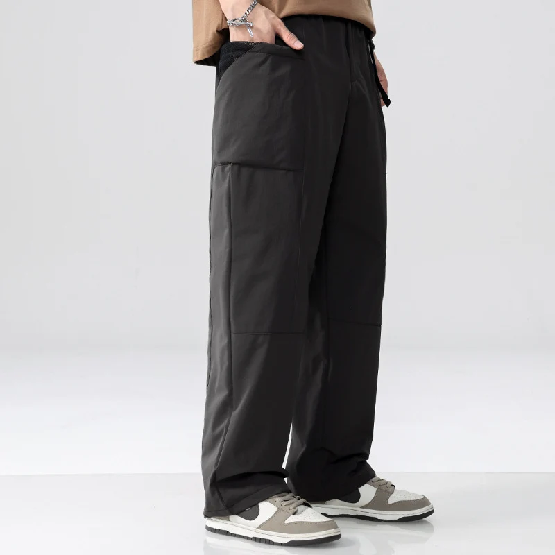 Herren Weite Utility-Cargohose im Relaxed-Fit mit aufgesetzten Taschen Nord Taschen