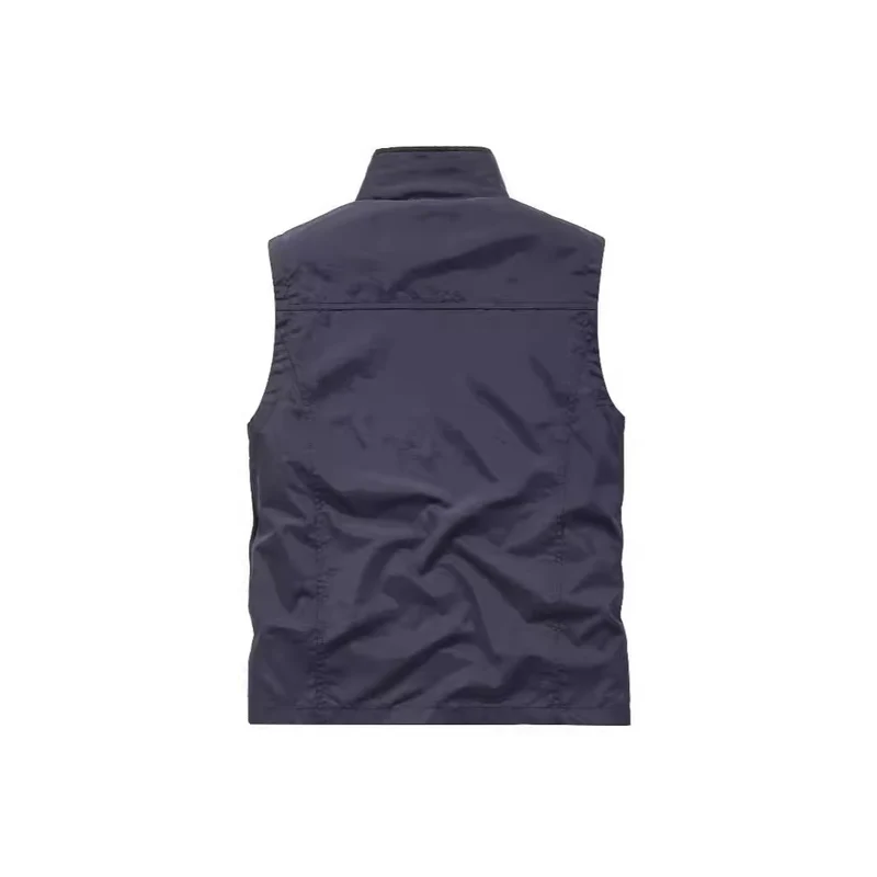 Herren Atmungsaktive Photografen-Utility‑Weste mit Mesh‑Innenfutter und Mehrfach‑Taschen Nord Taschen