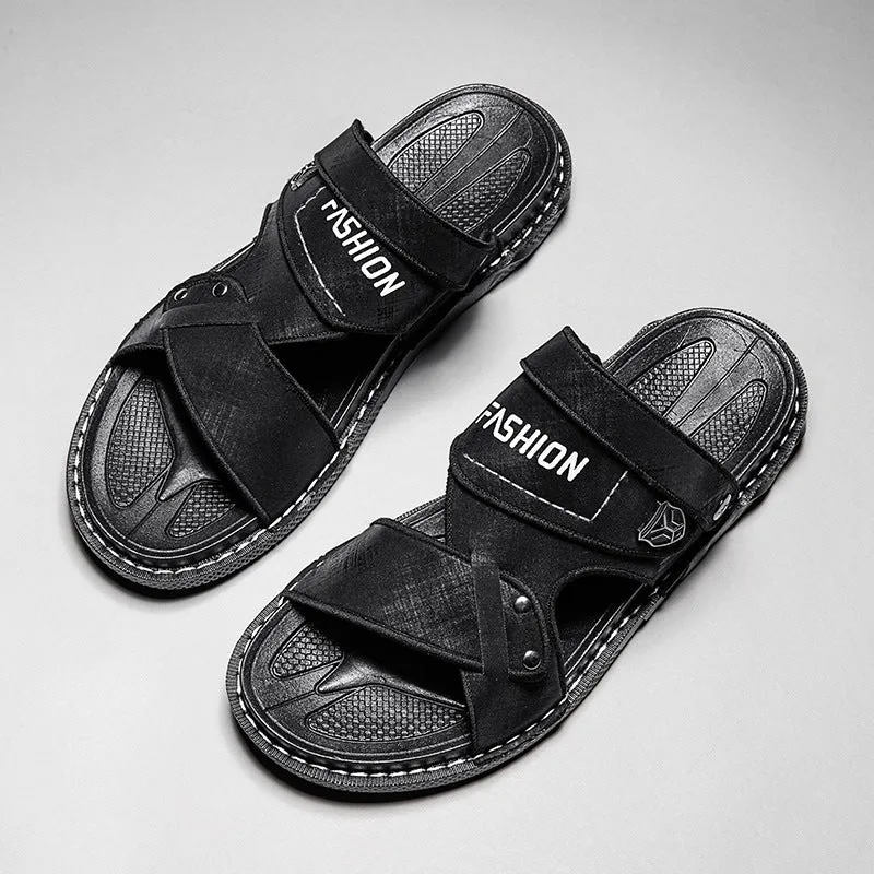 Damen Sportliche Badesandalen mit ergonomischem Klettverschluss und rutschfester Sohle