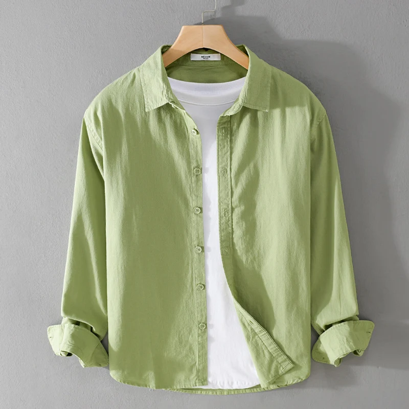 Herren Leichtes Layering-Hemd mit innenliegendem Jersey-Einsatz und entspanntem Schnitt Nord Taschen