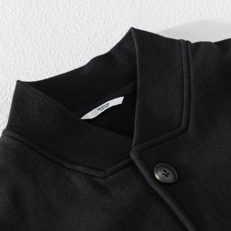 Herren Lässige Hemdjacke im Bomberstil mit aufgesetzten Kontrasttaschen Nord Taschen