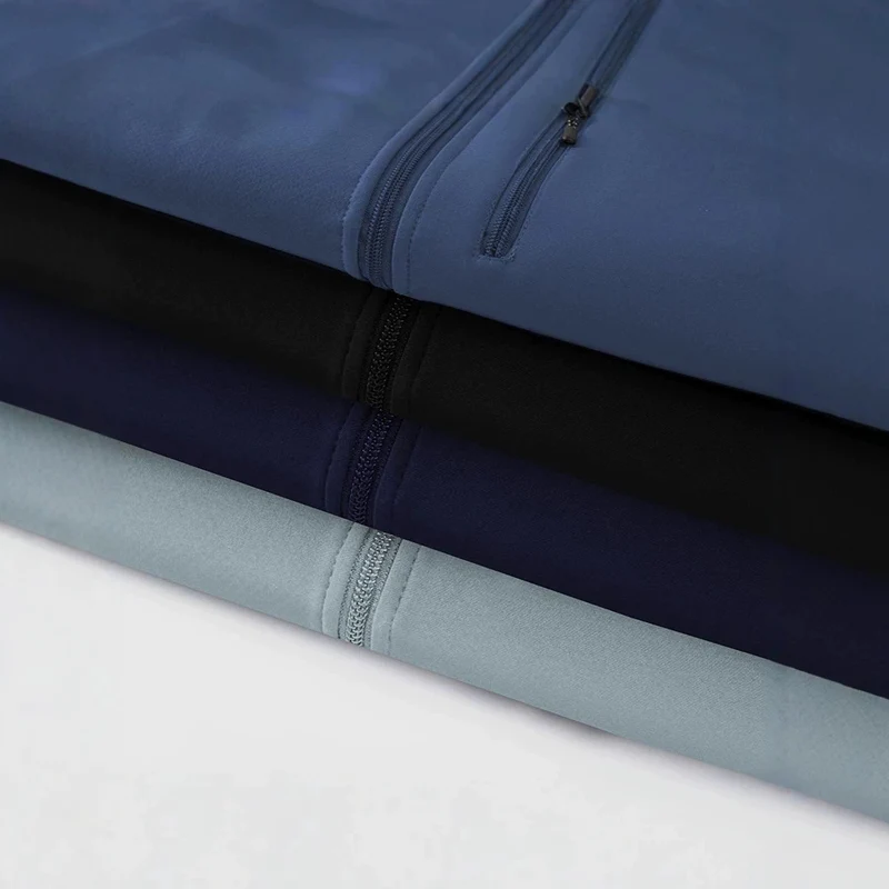 Herren Sherpa-gefütterte Softshell-Weste mit Stehkragen und Reißverschlusstaschen Nord Taschen
