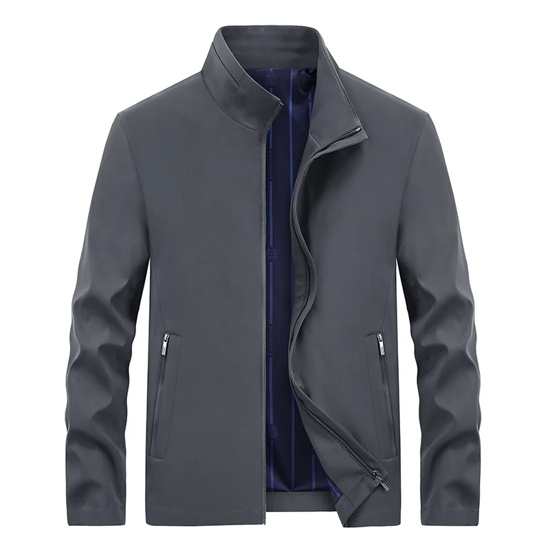 Herren Urbaner Softshell-Übergangsblouson mit Stehkragen, verdecktem Reißverschluss & feinem Innenfutter Nord Taschen
