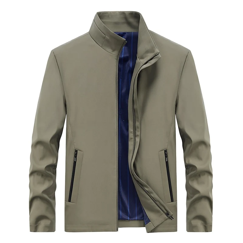 Herren Urbaner Softshell-Übergangsblouson mit Stehkragen, verdecktem Reißverschluss & feinem Innenfutter Nord Taschen