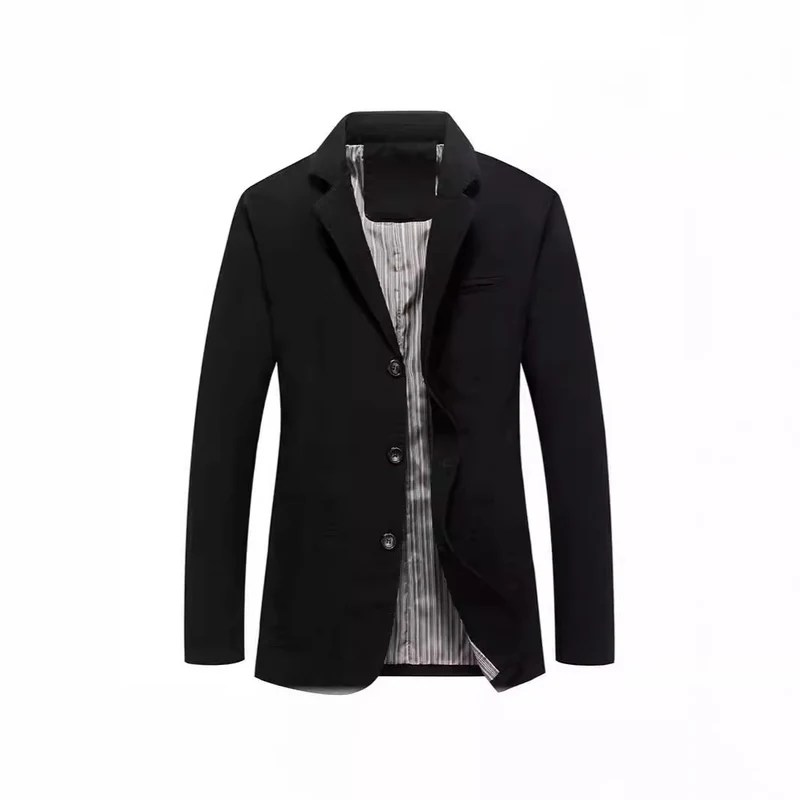 Herren Sakko im Casual-Stil mit Drei-Knopf-Front und aufgesetzten Taschen Nord Taschen
