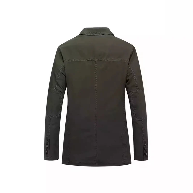 Herren Sakko im Casual-Stil mit Drei-Knopf-Front und aufgesetzten Taschen Nord Taschen