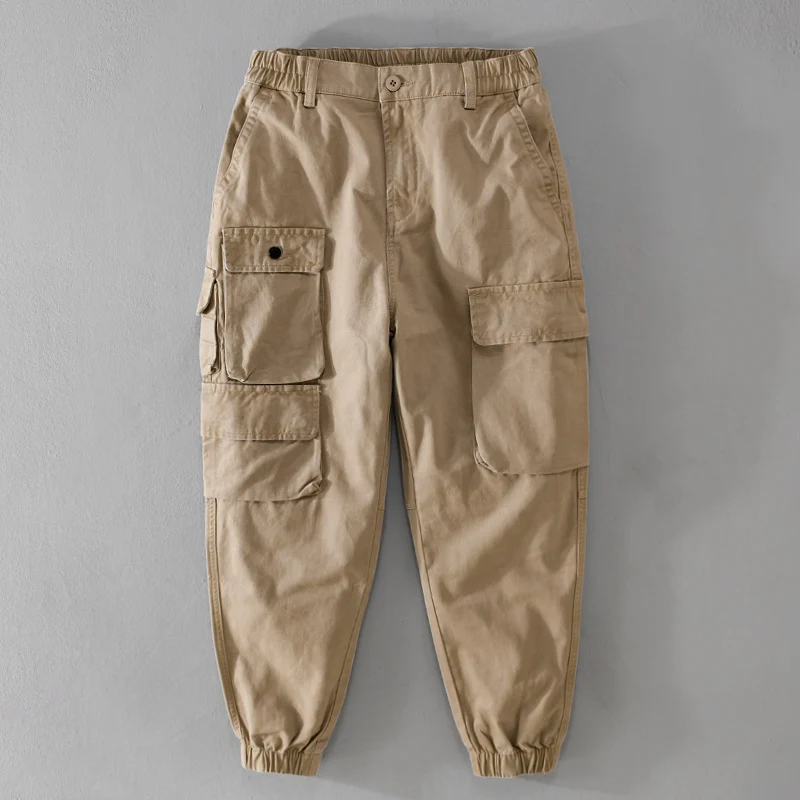 Herren Utility-Cargo-Jogger mit verstärkten Beintaschen und elastischem Knöchelbund Nord Taschen