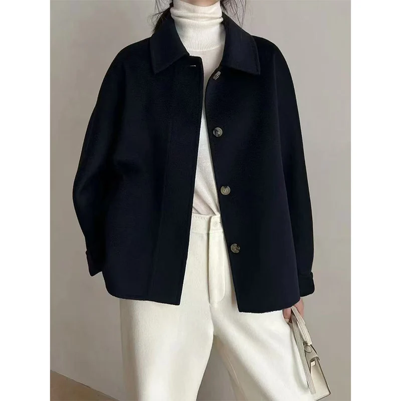 Damen Teddyjacke mit Hemdkragen und verdeckter Knopfleiste Nord Taschen
