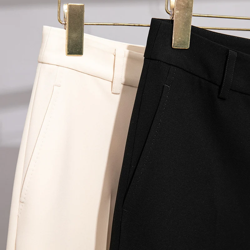 Damen Tailored Palazzo-Hose mit Bügelfalte und verdecktem Hakenverschluss Nord Taschen