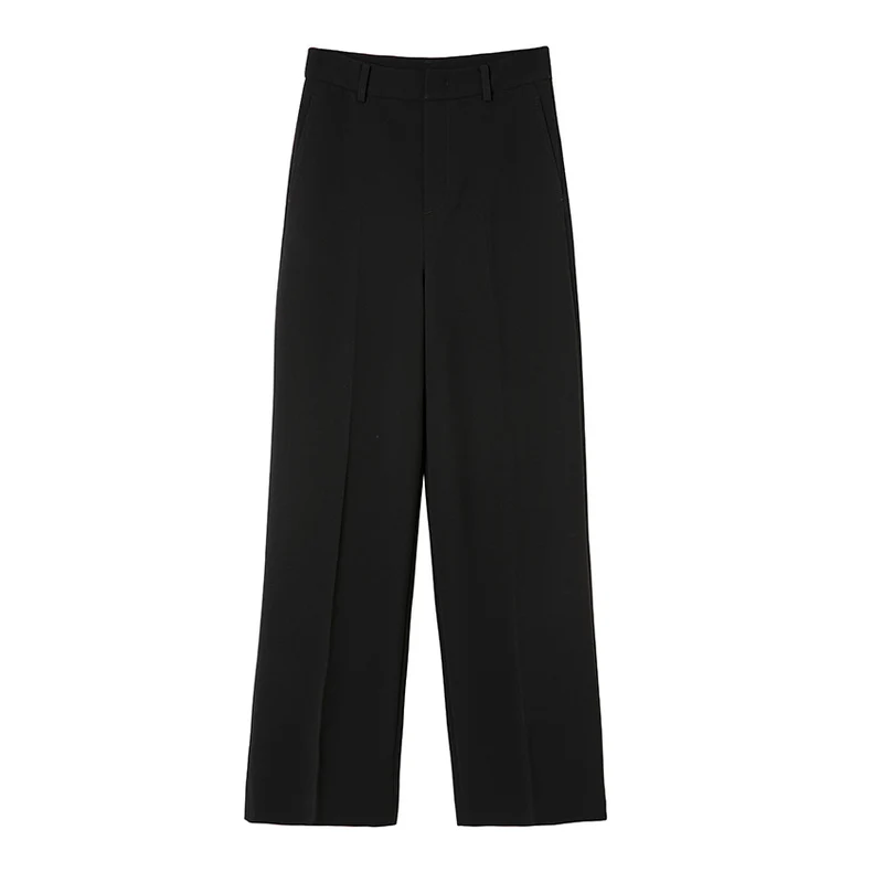 Damen Tailored Palazzo-Hose mit Bügelfalte und verdecktem Hakenverschluss Nord Taschen