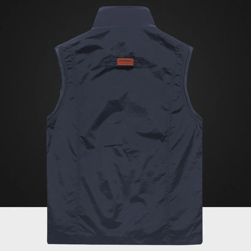 Herren Multifunktionale Outdoor-Utility‑Weste mit Mesh‑Innenfutter und Mehrfachtaschen Nord Taschen
