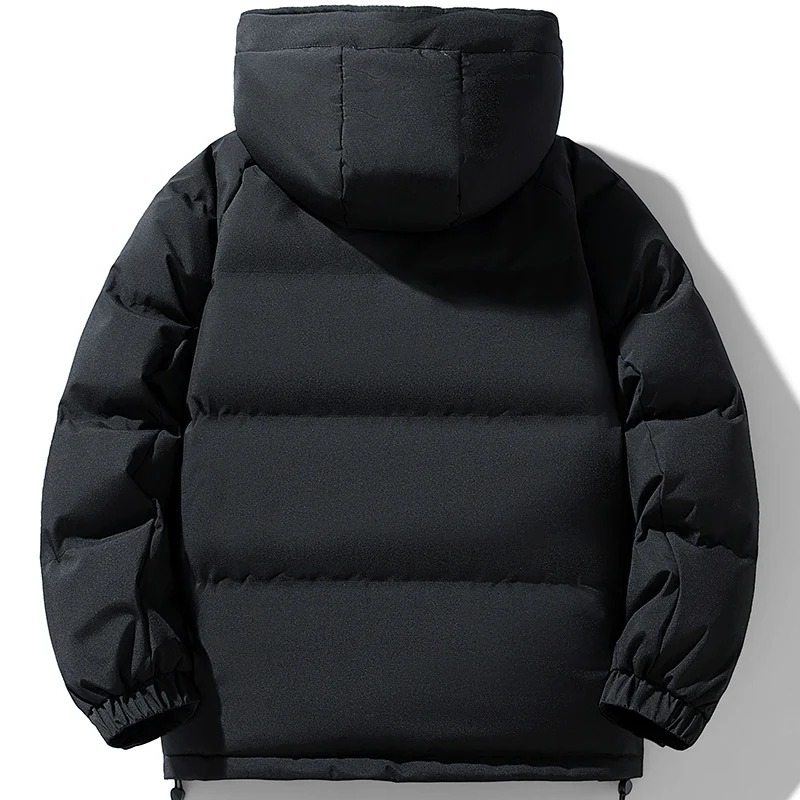 Herren Wattierte Urban-Thermojacke mit gesteppter Optik, hohem Stehkragen und Utility-Taschen Nord Taschen