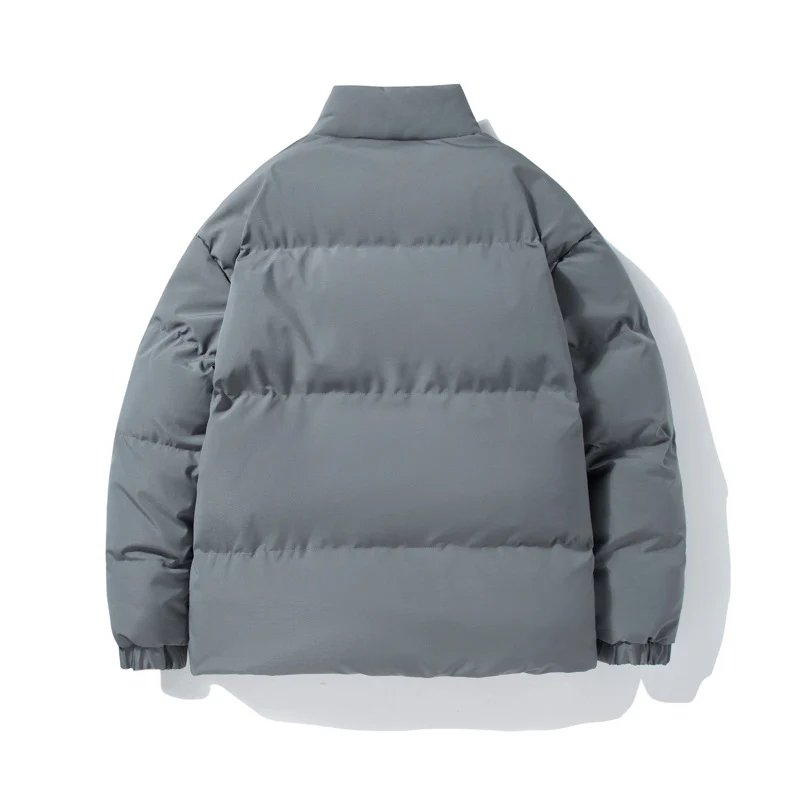 Herren Thermo‑Steppjacke mit Sherpa‑Fleece‑Innenfutter, Stehkragen und verdecktem Reißverschluss Nord Taschen